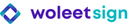 Logo Woleet Sign