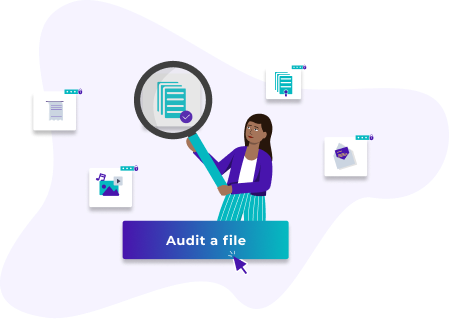 Audit a file with Woleet auditor